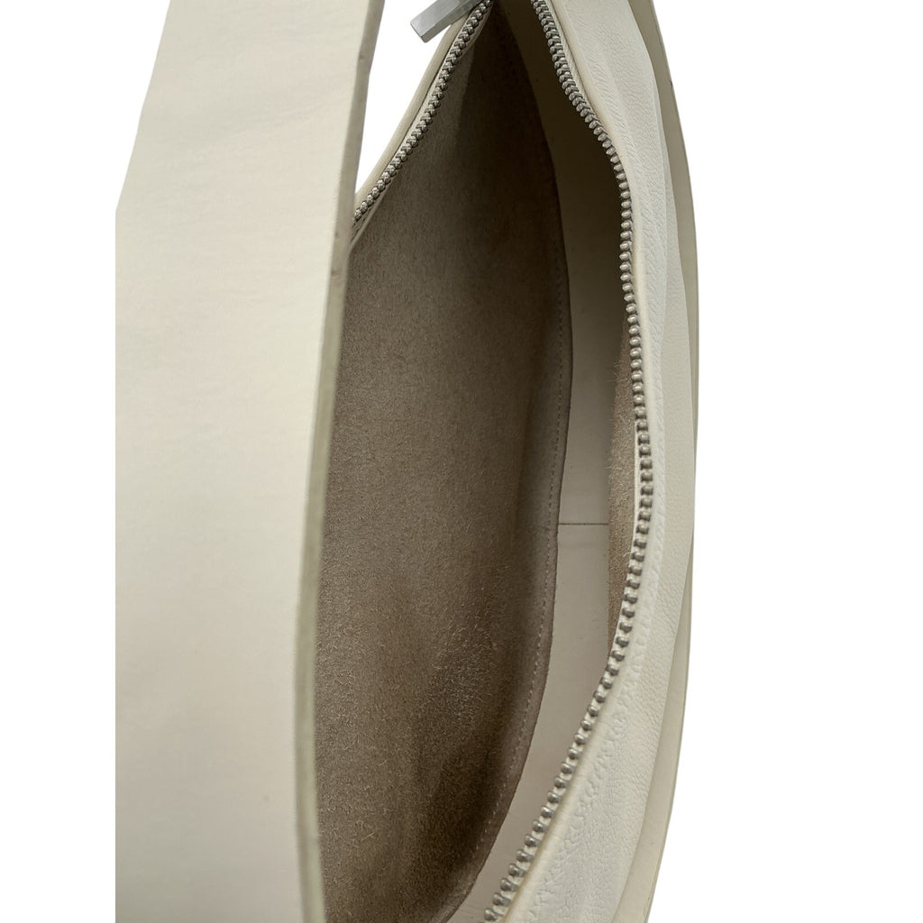 St. Agni Petit 'Arc' Beige Leather Bag