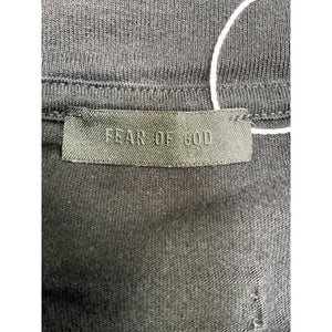 Fear Of God Black Logo Relaxed Fit T Shirt Size L