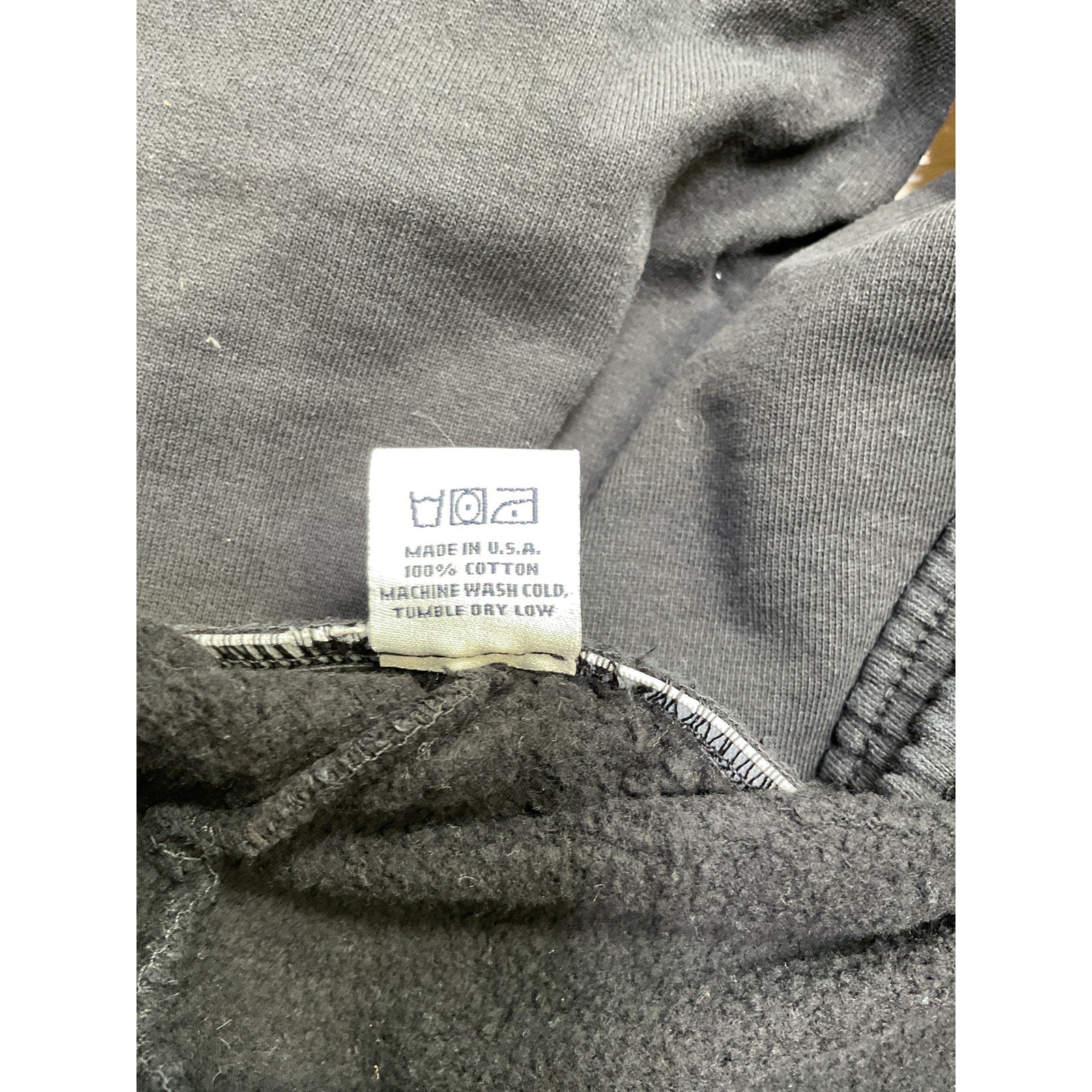 Sporty & Rich Classic Logo Black Cotton Sweatpants Size S