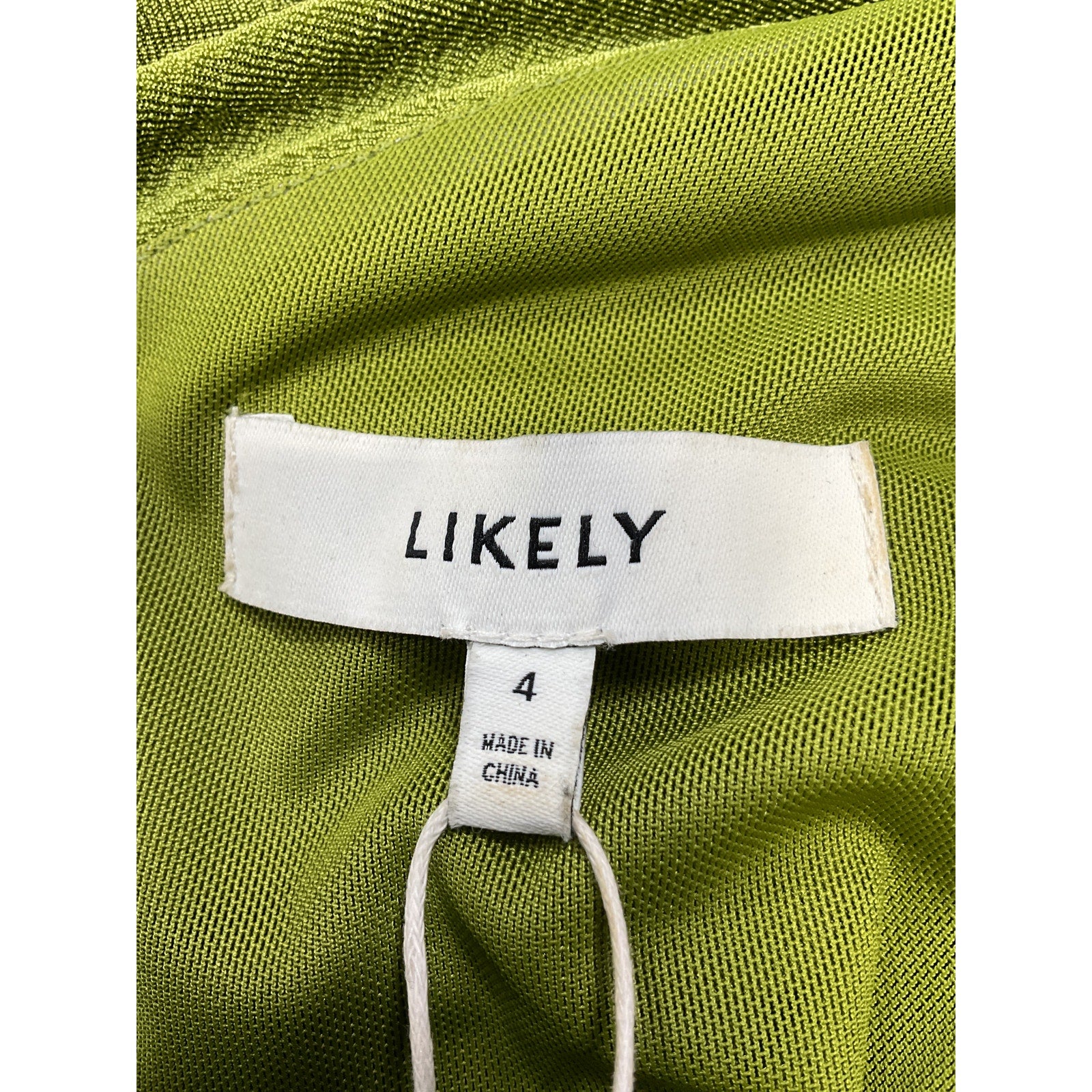Likely Midi Gemella Green Dress Size 4