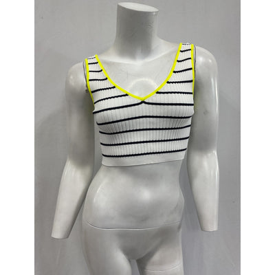 Staud 'Hana' White Sleeveless Top Size XS