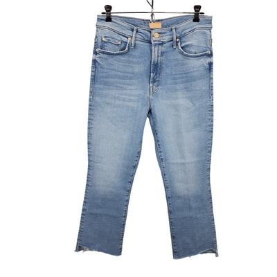 Mother Classic Light Blue Insider Crop Size 31 Denim Jeans