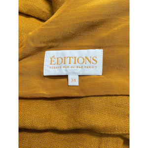 Sézane 'Claire' Gold Blouse Size 34