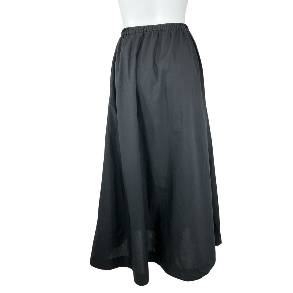 Faithfull The Brand 'Scanno' Black Cotton Skirt Size XS