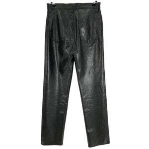 Agolde Sleek Black 90s Pinch Waist Pants Size 27