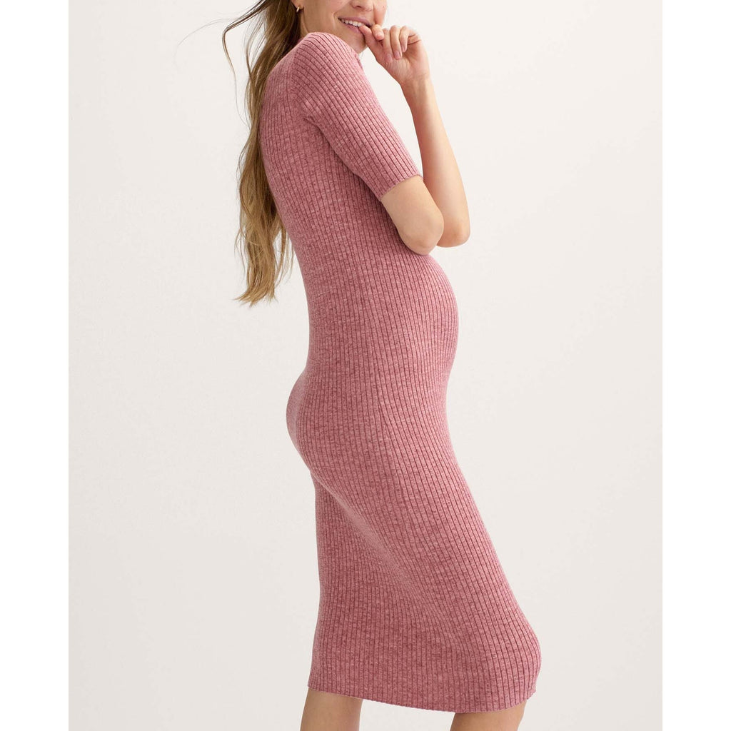 Hatch The 'Penelope' Pink Cotton Knit Dress Size 3