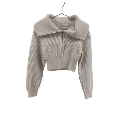Jacquemus 'La Maille' Cream Wool Risoul Jumper Size 36