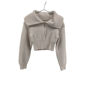 Jacquemus 'La Maille' Cream Wool Risoul Jumper Size 36