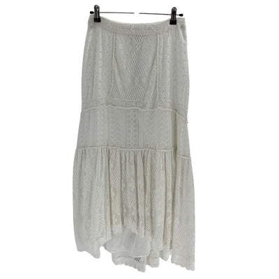 LoveShackFancy Tiered White Sisto Skirt Size 2