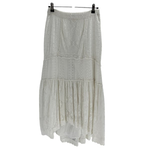 LoveShackFancy Tiered White Sisto Skirt Size 2