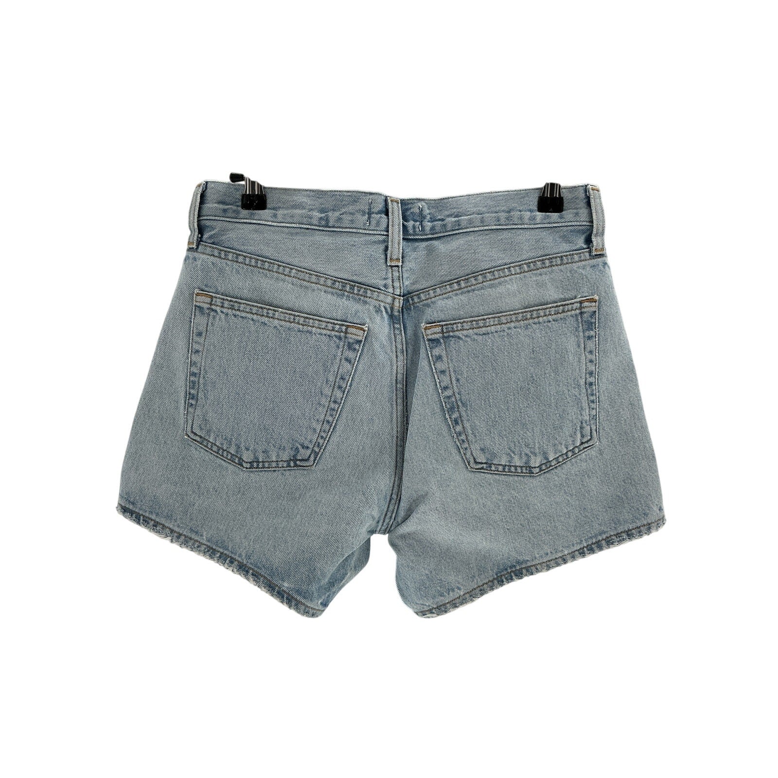 Agolde Parker Long Blue Cotton Short Size 25