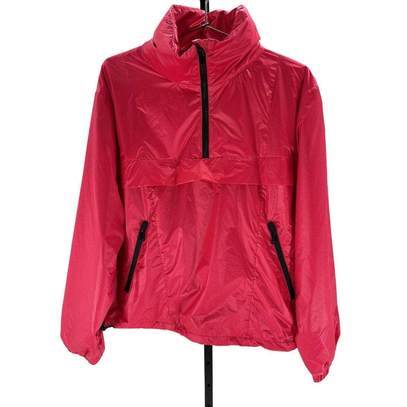 Goldbergh 'Anna' Red Polyamide Half-Zip Anorak Jacket Size 10