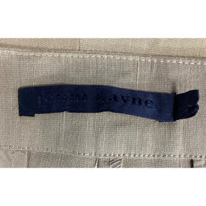 Jenni Kayne 'Keaton' Tan Linen Pant Size 2