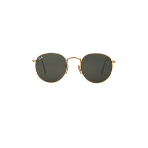 Ray-Ban Round Metal Green Sunglasses Size OS