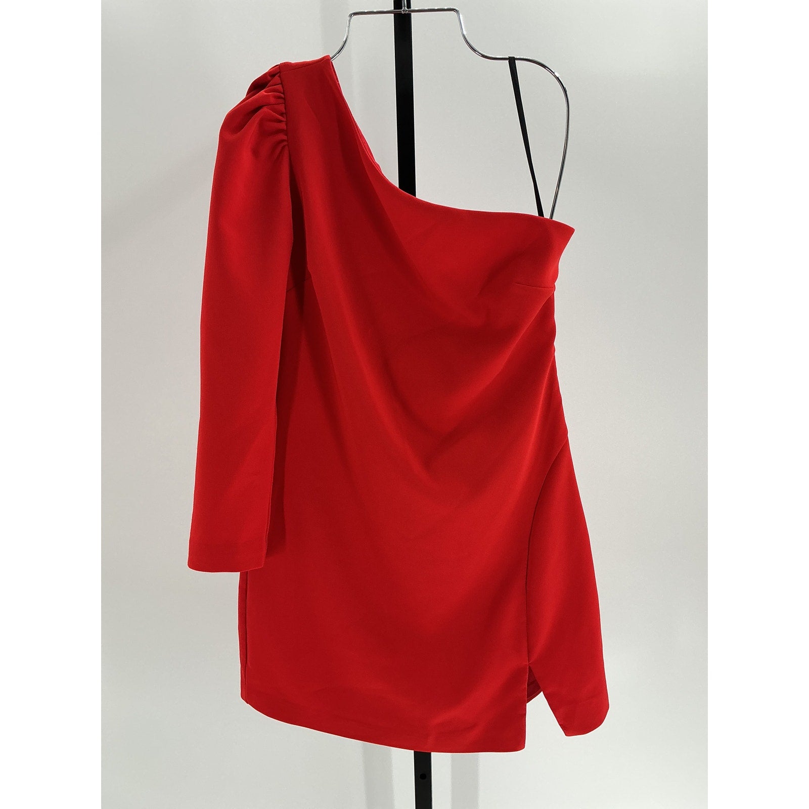 Michael Costello x Revolve 'Fabian' Red Polyester Mini Dress Size M