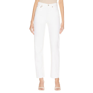 Agolde Vintage White 90s Pinch Waist Denim Jeans Size 24