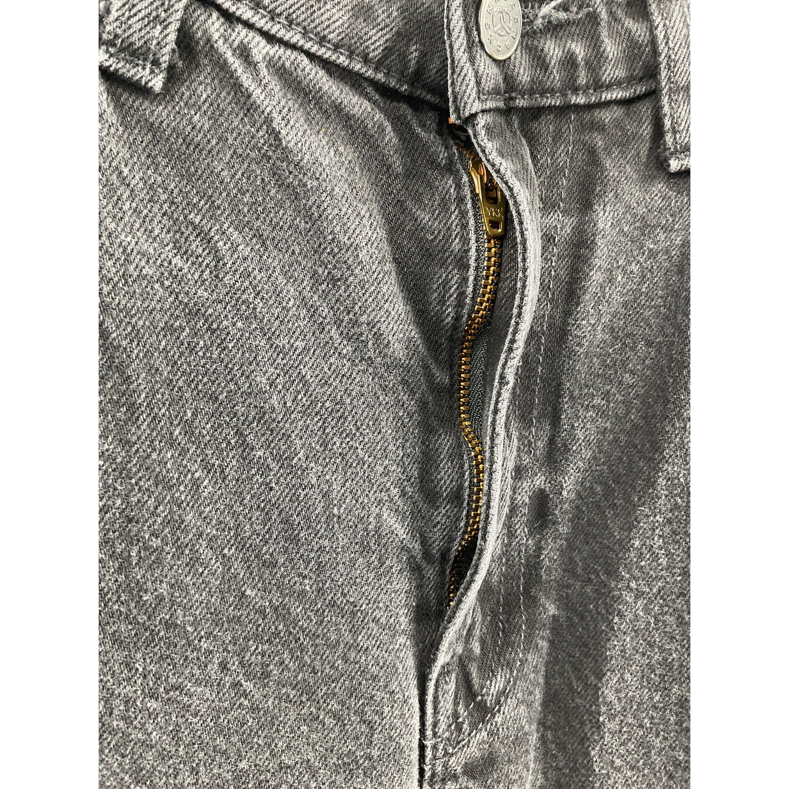 Mother Snacks! High Waisted Double Black Cotton Stack Hover Denim Jean Size 27