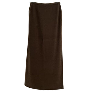 Cult Gaia Knit Brown Nadine Skirt Size L