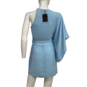 Michael Costello Elegant Blue Lexa Dress Size XS NWT