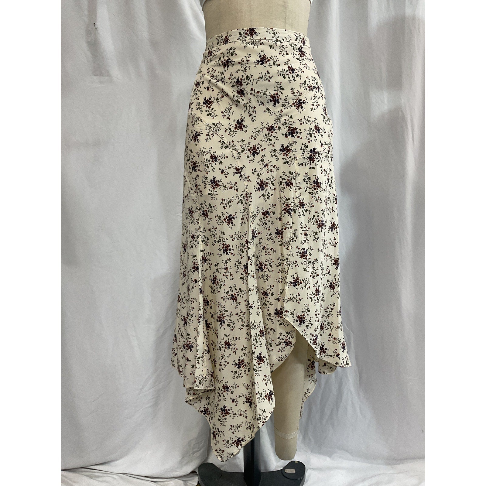 Veronica Beard 'Mac' White Midi-Skirt Size 4