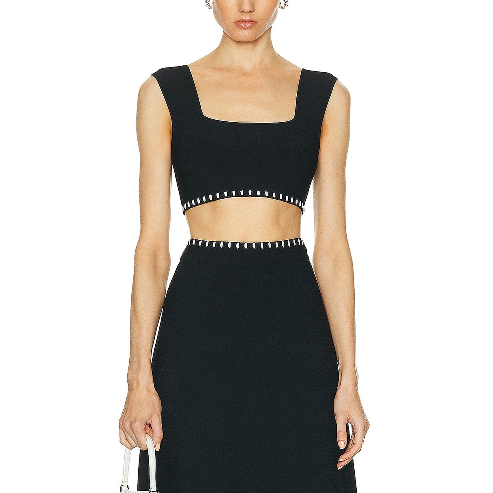 Alexis 'Kesa' Black Crepe Top Size S