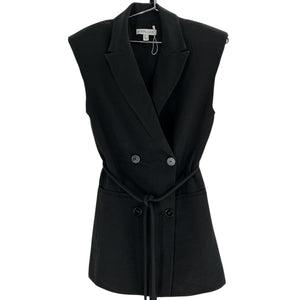 Shona Joy Tailored Black Vento Blazer Dress Size 0