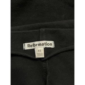 Reformation 'Nelle' Black Knit Dress Size XS