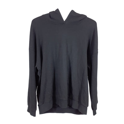 Naadam Soft Black Modal Cashmere Size M Hoodie