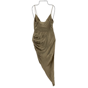 Aiifos Sleek Sand Martha Slip Dress Size XS