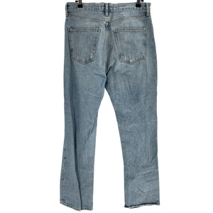 Agolde Classic Blue Lana Straight Denim Jeans Size 28