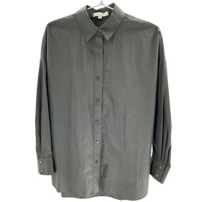 Favorite Daughter Relaxed Black Ex-Boyfriend Shirt Size S