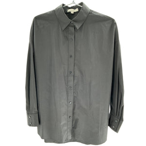 Favorite Daughter Relaxed Black Ex-Boyfriend Shirt Size S