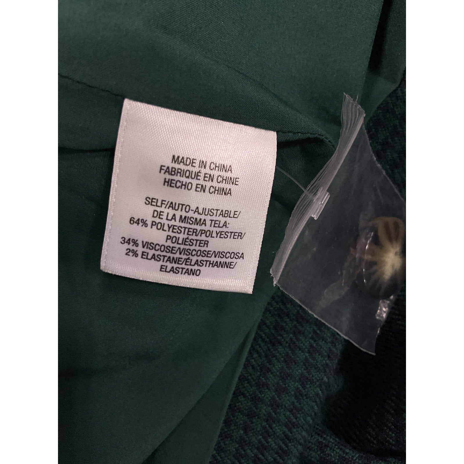 Favorite Daughter 'The Long Coat' Green Cameron Houndsthoth Jacket Size XL