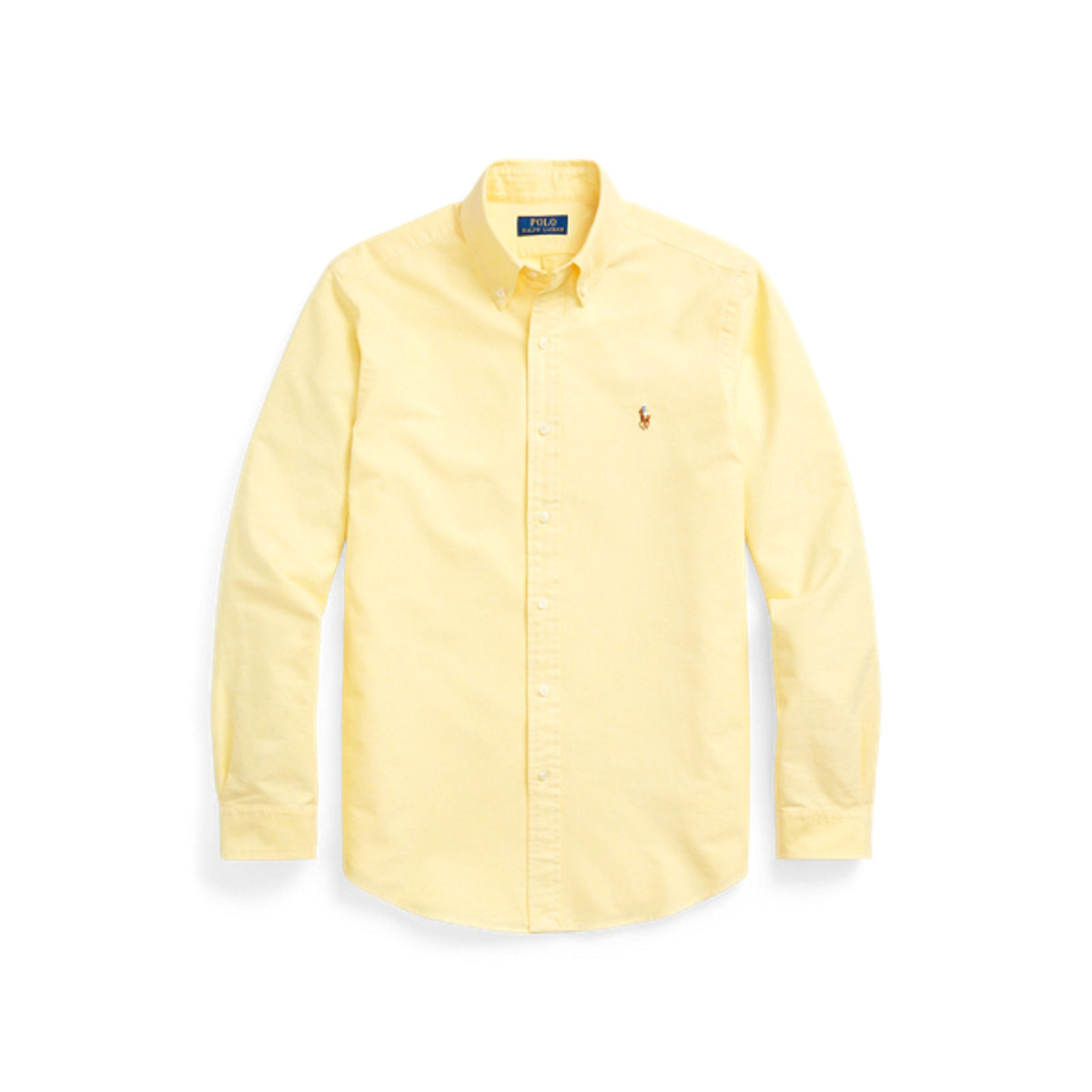 Ralph Lauren Classic Yellow Oxford Button-Down Shirt Size Large
