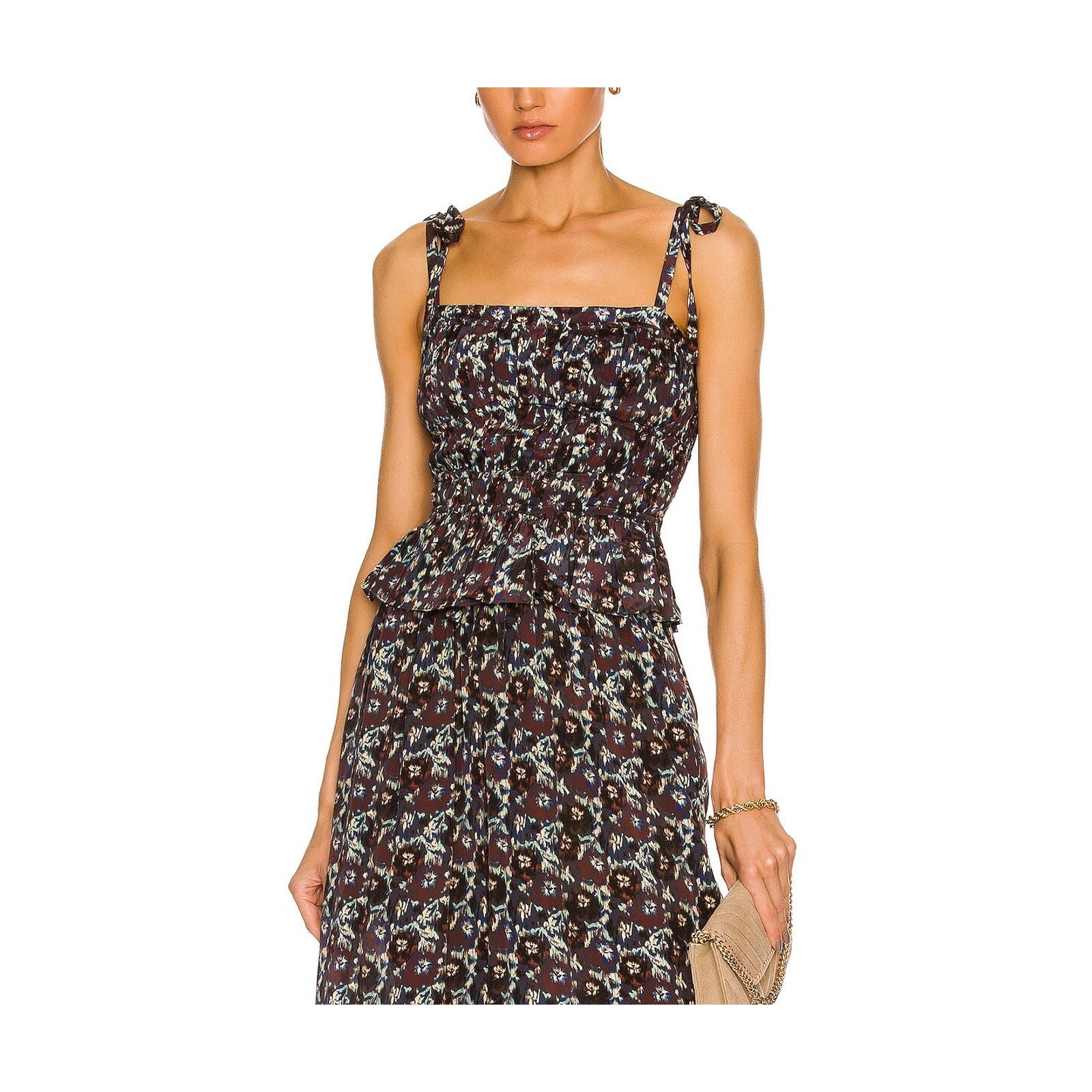 Ulla Johnson 'Nora' Brown Top Size 0