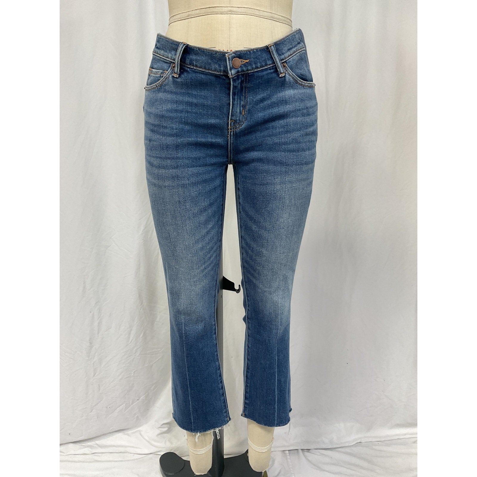 Hatch The Crop Blue Cotton Maternity Denim Jean Size 26