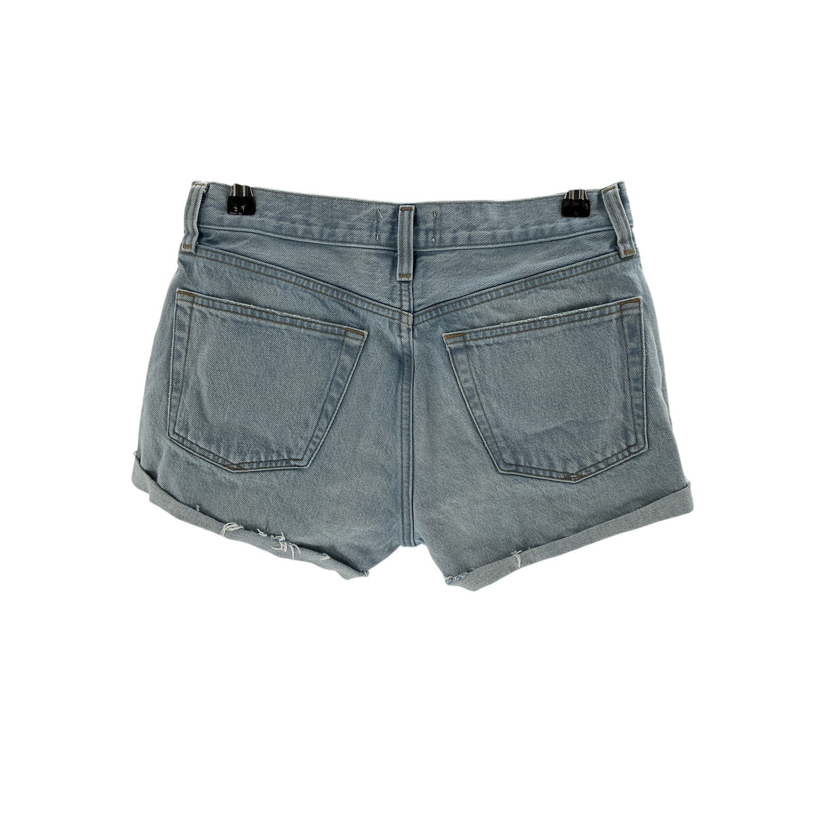 Agolde 'Parker' Blue Cotton Short Size 26