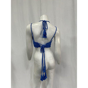 Alexis 'Buras' Blue Viscose Top Size S