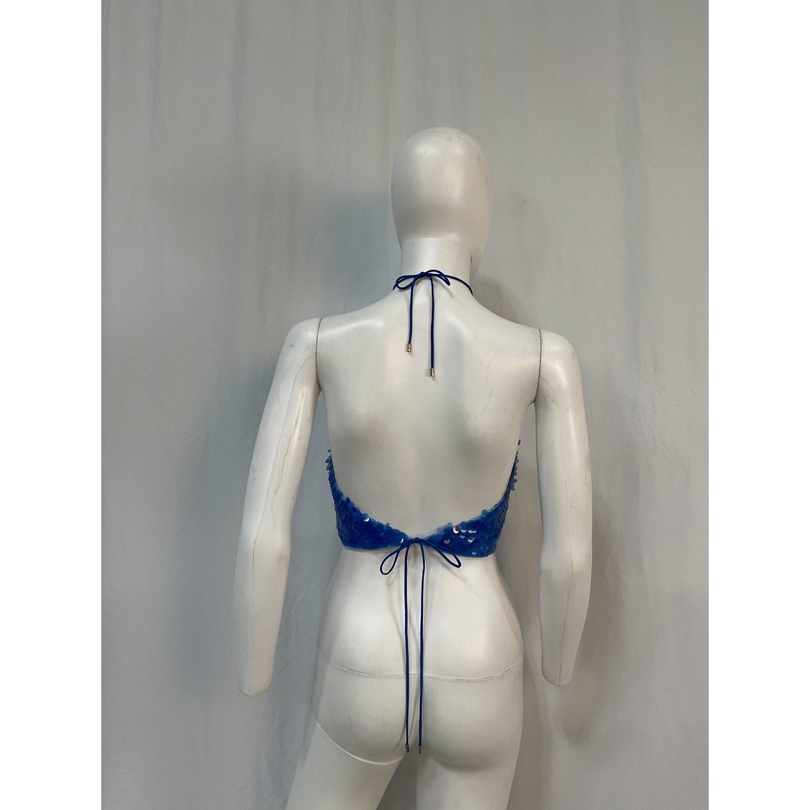 Alexis 'Zira' Blue Polyester Top Size S