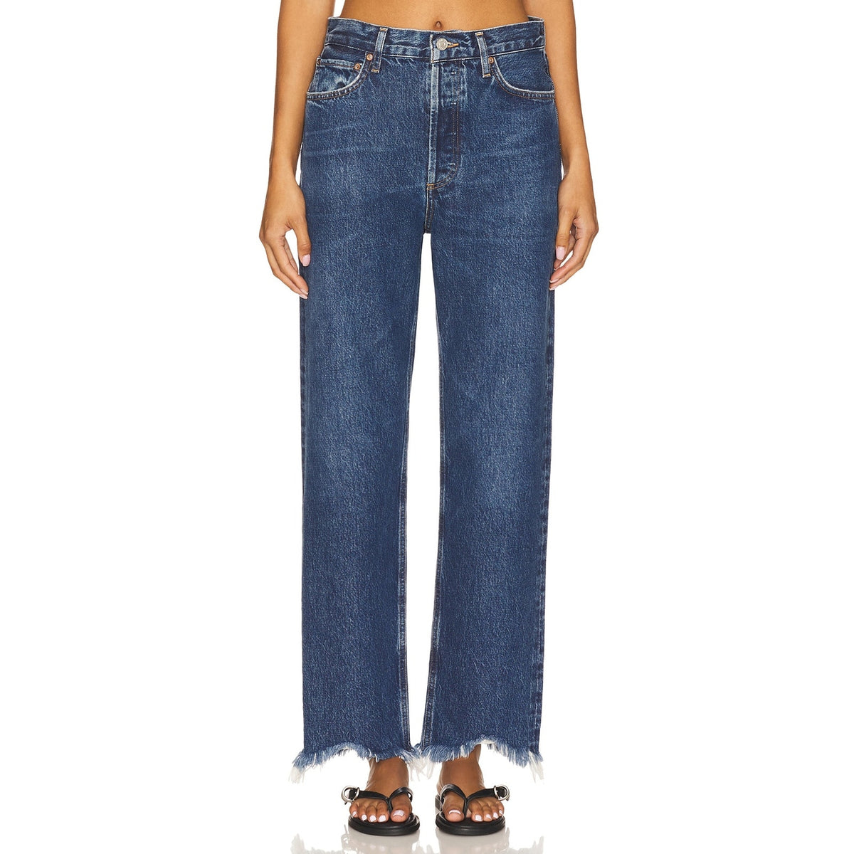 Agolde Relaxed Blue 90s Mid Rise Loose Fit Denim Jeans Size 29