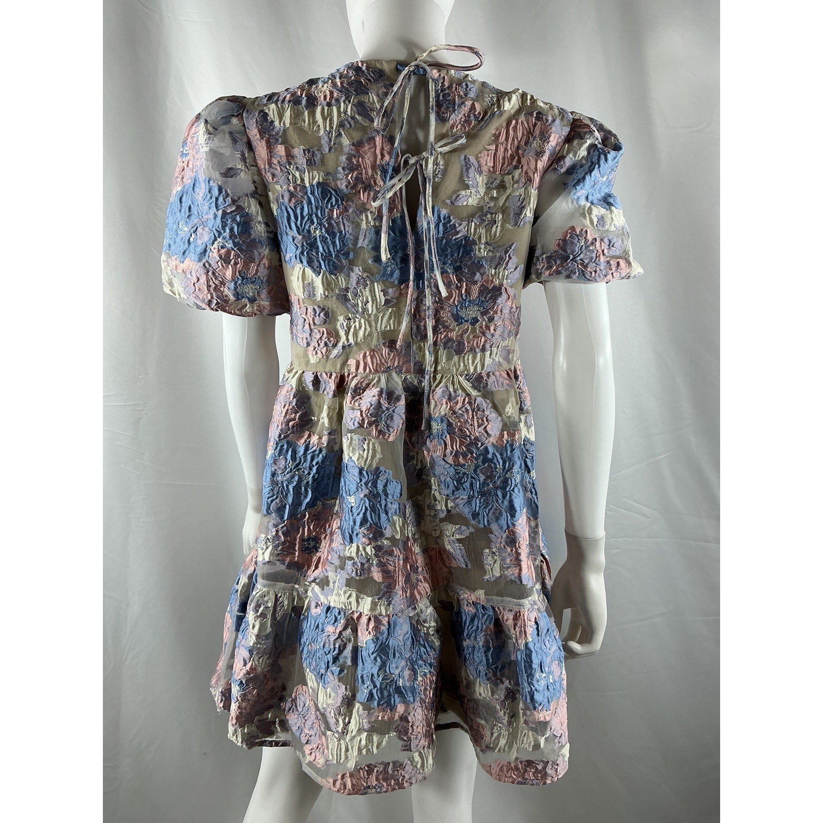 Elliatt Elliatt x Revolve 'Moxie' Blue Polyamide Dress Size M