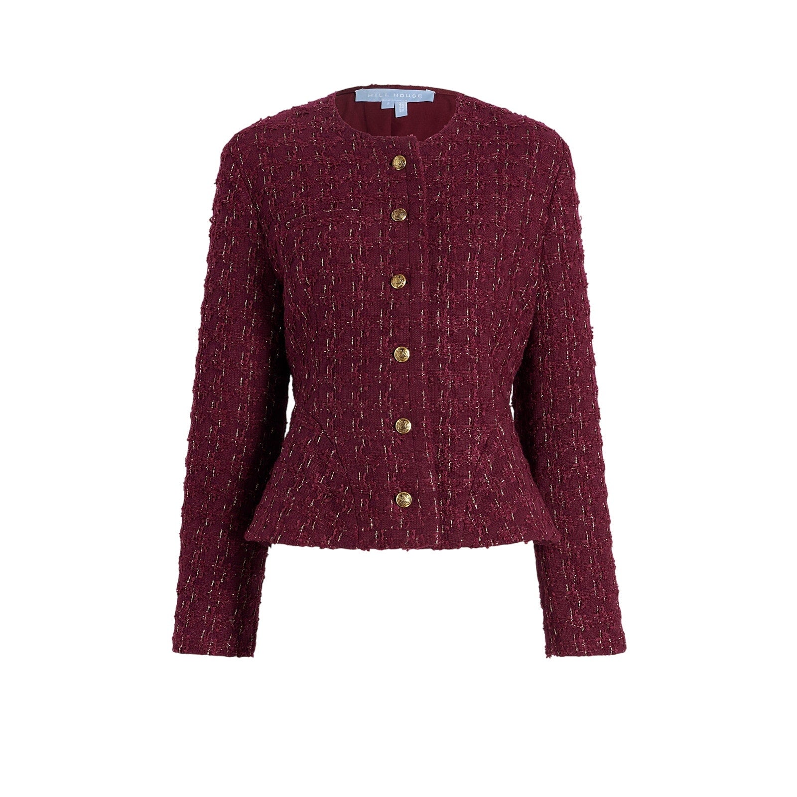 Hill House Home 'The Valentina' Red Polyester Jacket Size XS