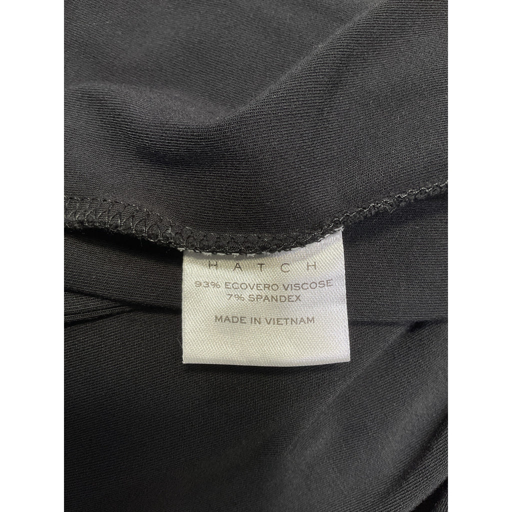 Hatch 'The Charlotte' Black Rayon Jumpsuit Size 1