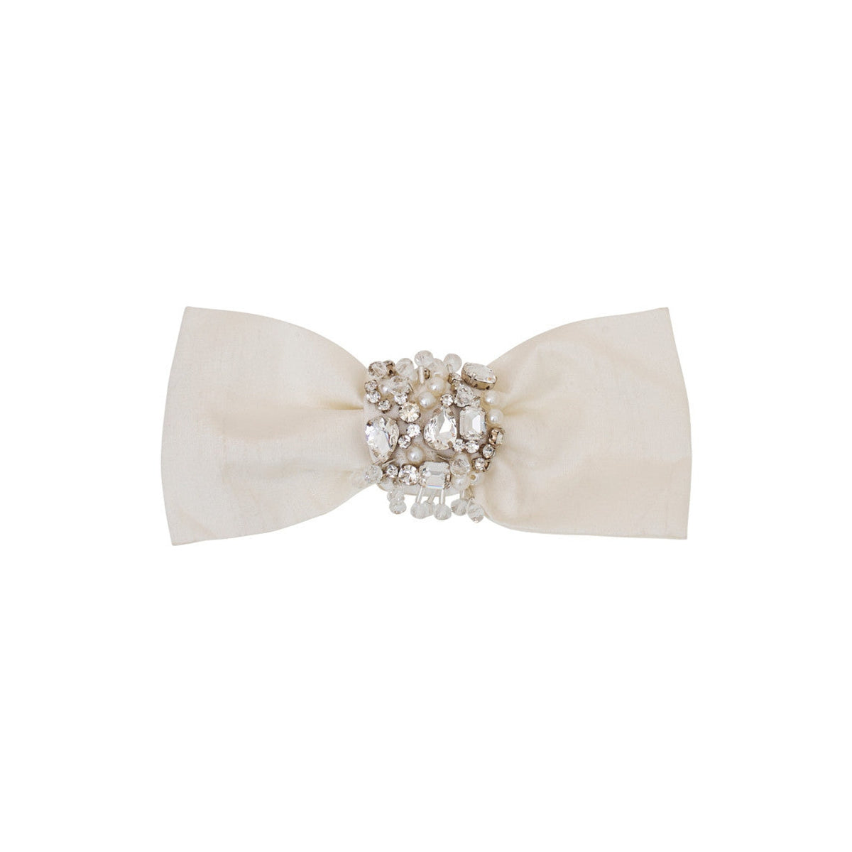 Loveshackfancy 'Luddington' White Crystal Barrette Size OS
