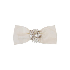 Loveshackfancy 'Luddington' White Crystal Barrette Size OS