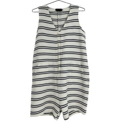 Hatch Striped Multicolor Leah Romper Size 1