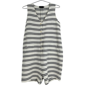 Hatch Striped Multicolor Leah Romper Size 1