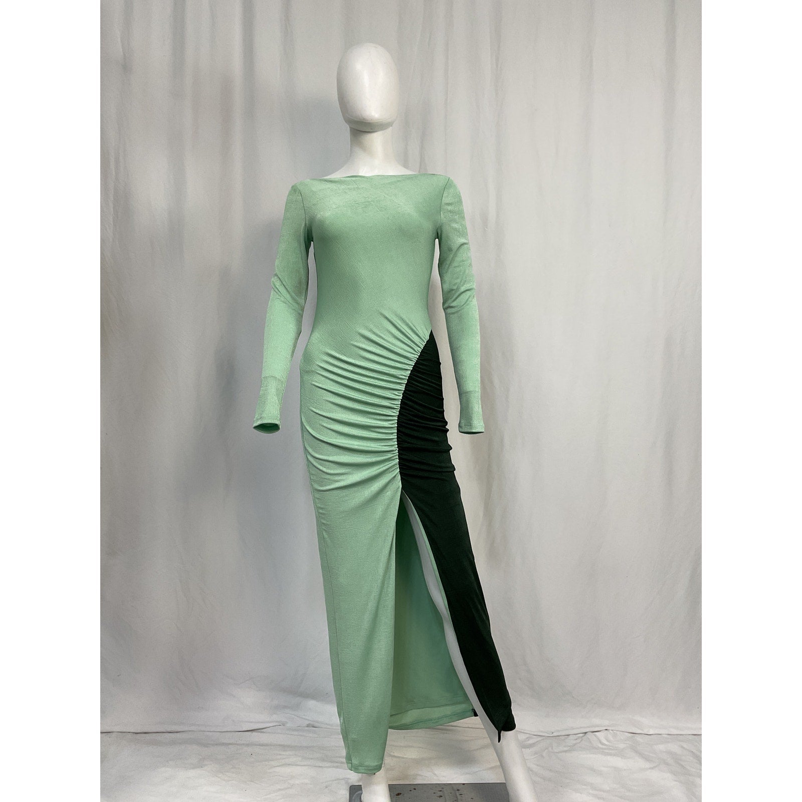 Significant Other 'Caitlin' Green Polyester Maxi Dress Size 4 - NWT