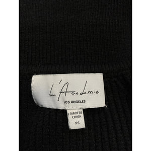 L'Academie 'Harvey' Black Pullover Size XS
