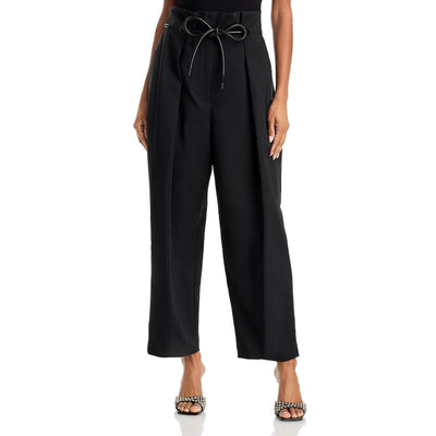 3.1 Phillip Lim Wide Leg Black Origami Pants Size 0